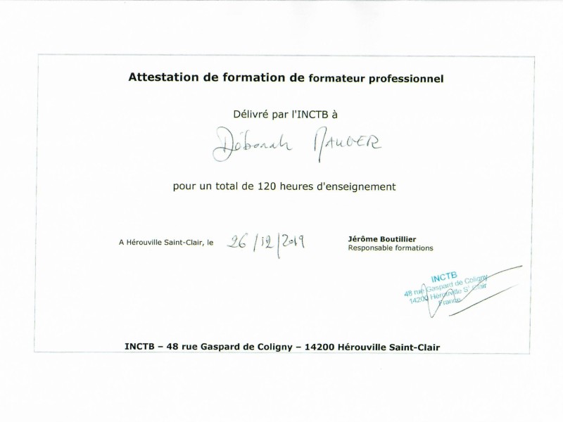 Formateur Professionnel